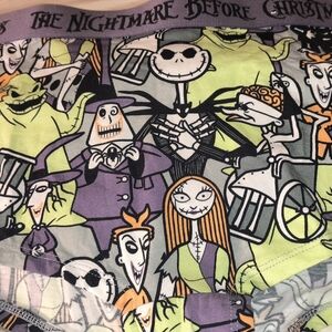 Set Of 2 Cotton Full Briefs And One Nightmare Before Christmas Boy Short